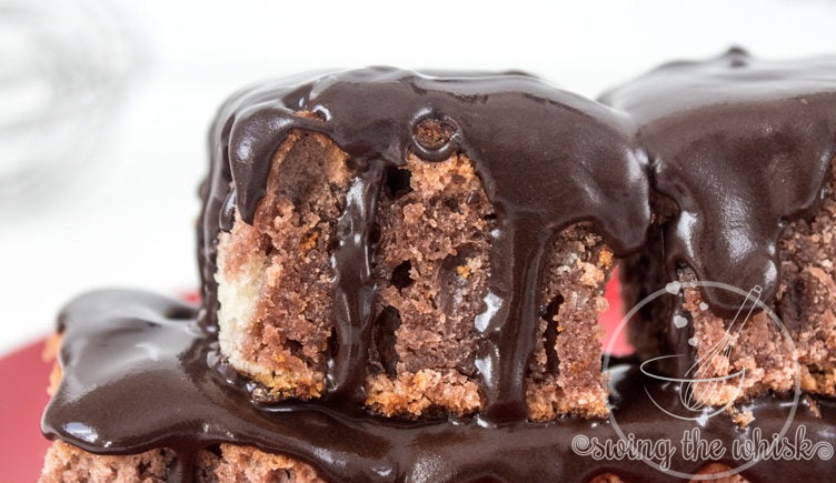 easy chocolate drip cake