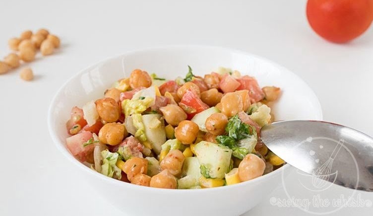 Yummy Mediterranean Chickpea Salad