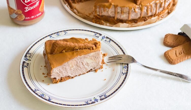 No-Bake Lotus Biscoff Cheesecake Recipe