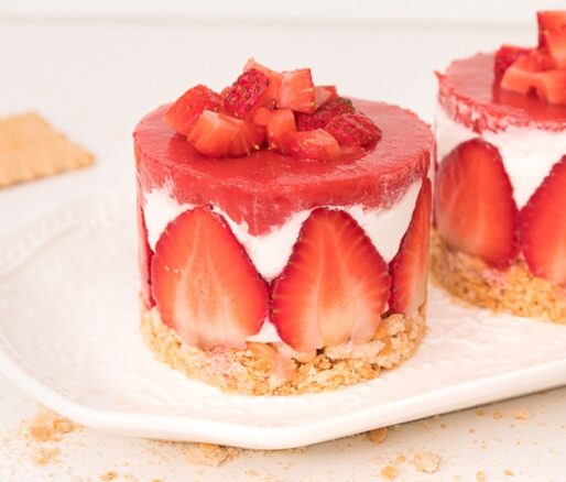 no bake strawberry dessert